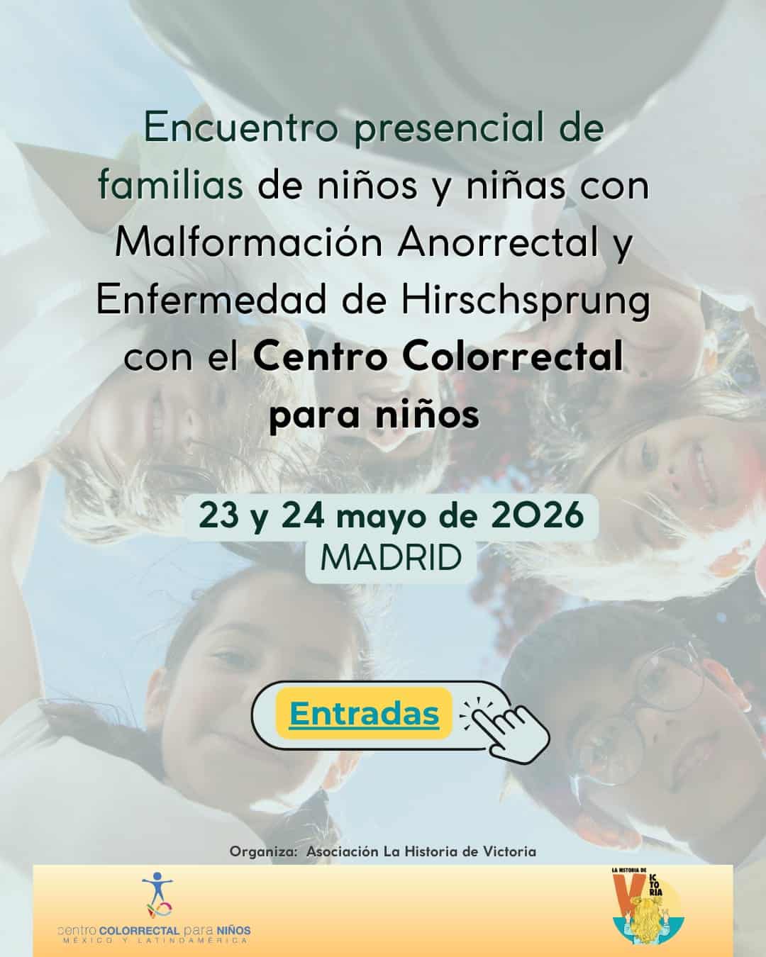Encuentro Presencial Familias de niños y niñas con Malformación Anorrectal y Enfermedad de Hirschsprung